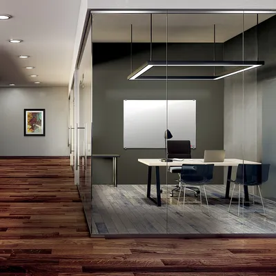 ASI 980820304 Frameless Glass Markerboard, 3 ft. x 4 ft., Non-Magnetic, Edge Grip Stand-Offs