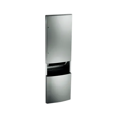 ASI 2046921A Roval™ Recessed Automatic Roll Paper Towel Dispenser and Waste Receptacle