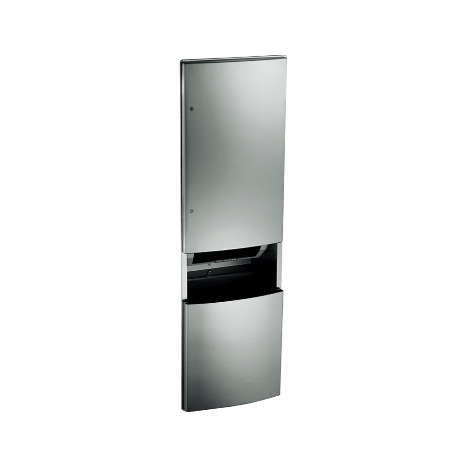 ASI 2046921A Roval™ Recessed Automatic Roll Paper Towel Dispenser and Waste Receptacle