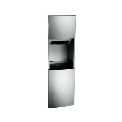 ASI 204692A Roval™ Recessed Automatic Roll Paper Towel Dispenser & Waste Receptacle
