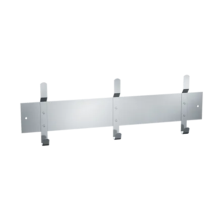 ASI 1307-3 Utility Hook Strip (3 Hooks) 26”, Surface Mounted