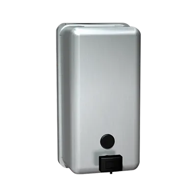 ASI 0347 Liquid Soap Dispenser, Vertical, Surface Mounted