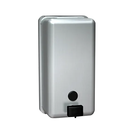 ASI 0347 Liquid Soap Dispenser, Vertical, Surface Mounted