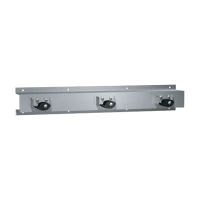 ASI 8215-3 Mop Rack, (3 Holders) 26”, Surface Mounted