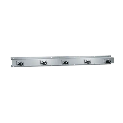 ASI 8215-5 Mop Rack, (5 Holders) 46”, Surface Mounted