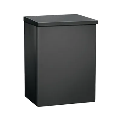 ASI 0852-41 Sanitary Napkin Disposal, Matte Black, Surface Mounted