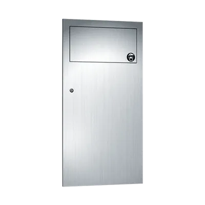 ASI 6459 Simplicity™ Waste Receptacle, Recessed