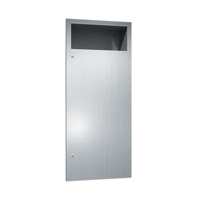 ASI 6474 Simplicity™ Waste Receptacle, Recessed