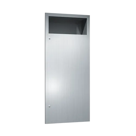 ASI 6474 Simplicity™ Waste Receptacle, Recessed