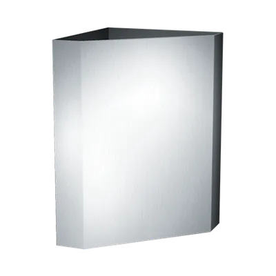 ASI 0829 Traditional™ Waste Receptacle, Corner-type (16 gal.), Surface Mounted