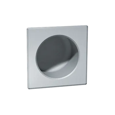 ASI 110-1 Recessed Toilet Tissue Holder, Chase Mount, Square