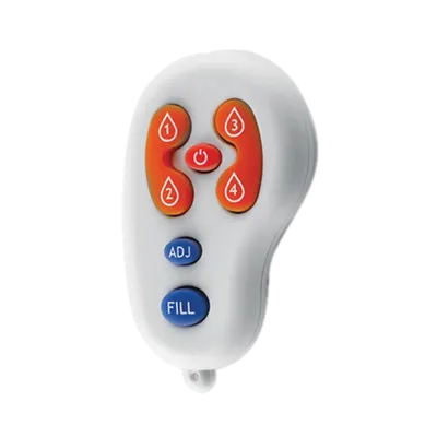 ASI 0390-R Ez Fill™ Remote Control to adjust dispensing settings on Liquid Soap Dispenser