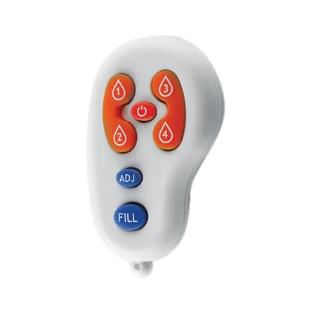 ASI 0390-R Ez Fill™ Remote Control to adjust dispensing settings on Liquid Soap Dispenser