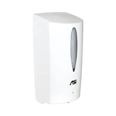 ASI 0361 Automatic Liquid Soap and Gel Hand Sanitizer Dispenser, Plastic, 28 oz., Surface or Stand Mounted