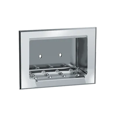 ASI 0400-D Recessed Heavy-Duty Stainless Steel Soap Dish