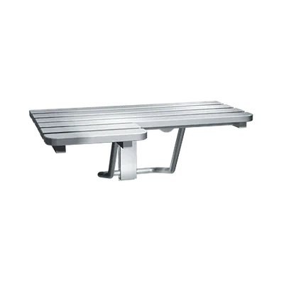 ASI 8208-R Folding Shower Seat, Stainless Steel, Right Hand, ADA