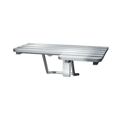 ASI 8208-L Folding Shower Seat, Stainless Steel, Left Hand, ADA
