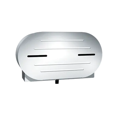 ASI 0040 Twin 9" Jumbo Roll Toilet Tissue Dispenser, Surface Mounted