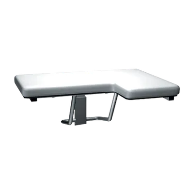 ASI 8205-L Folding Shower Seat, Padded, L Shaped, Left Hand, ADA