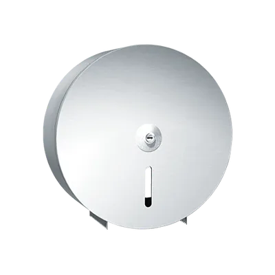 ASI 0042 Single Jumbo Roll Toilet Tissue Dispenser, Round, Surface Mounted