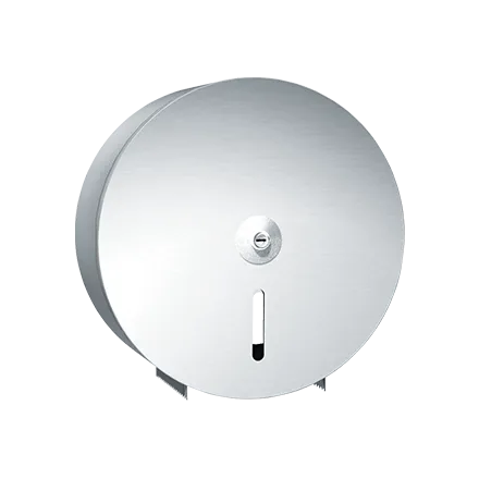 ASI 0042 Single Jumbo Roll Toilet Tissue Dispenser, Round, Surface Mounted