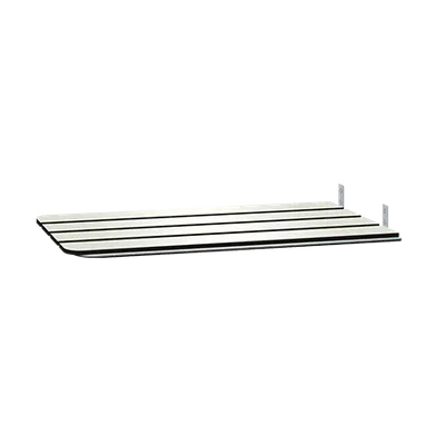 ASI 8358 Fold-up Tub Seat, Solid Phenolic, Ivory, ADA