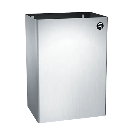 ASI 0826 Traditional™ Waste Receptacle (12 gal.), Surface Mounted