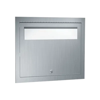 ASI 0477 Toilet Seat Cover Dispenser, Recessed