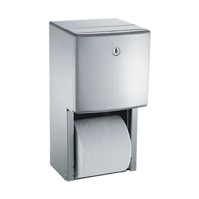 ASI 20030 Roval™ Twin Hide-A-Roll Toilet Tissue Dispenser, Surface Mounted