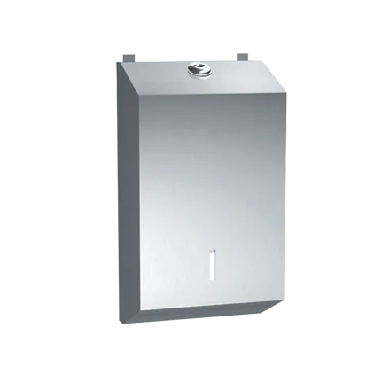 ASI 0262 Toilet Tissue Dispenser (Folded Tissue), Surface Mounted