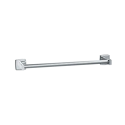 ASI 7355-24B 24" Surface Mounted Bright Finish Towel Bar