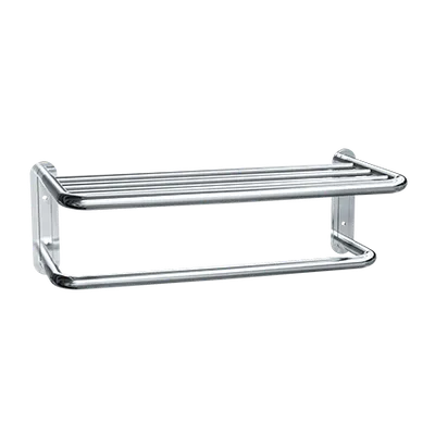 ASI 7311-20B 20" Towel Shelf With Towel Bar
