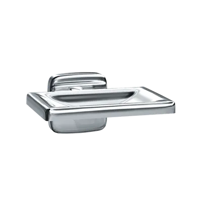 ASI 7320-B Soap Dish, Surface Mounted, Bright