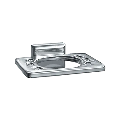 ASI 0735-Z Toothbrush & Tumbler Holder, Surface Mounted, Chrome Plated Zamak