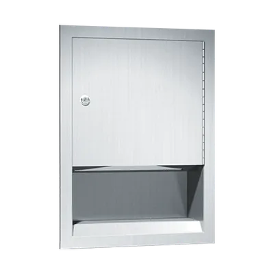 ASI 0457 Traditional™ Paper Towel Dispenser (Multi, C-Fold), Recessed