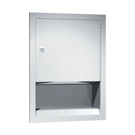 ASI 0457 Traditional™ Paper Towel Dispenser (Multi, C-Fold), Recessed