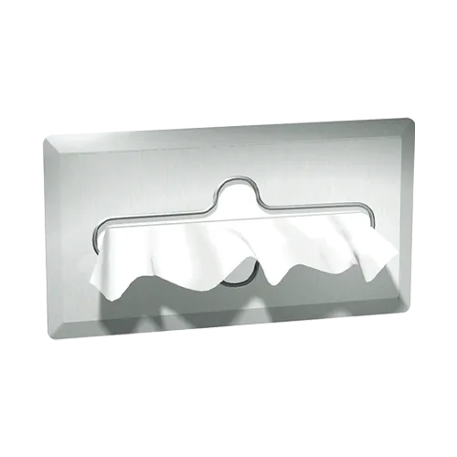 ASI 0259-SS Facial Tissue Dispenser, Satin Finish, Recessed