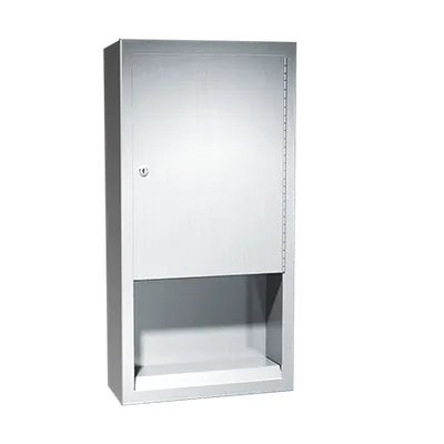 ASI 0452-9 Traditional™ Paper Towel Dispenser (Multi, C-Fold), Surface Mounted