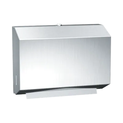 ASI 0215 Traditional™ Paper Towel Dispenser, Petite (Multi, C-Fold), Surface Mounted