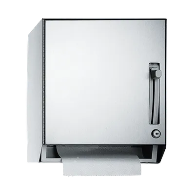 ASI 8522 Traditional™ Roll Paper Towel Dispenser (Lever-type), Stainless Steel, Surface Mounted