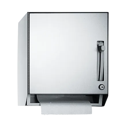 ASI 8522 Traditional™ Roll Paper Towel Dispenser (Lever-type), Stainless Steel, Surface Mounted