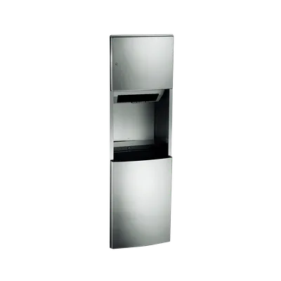 ASI 204692AC Roval™ Recessed Automatic Roll Paper Towel Dispenser & Waste Receptacle