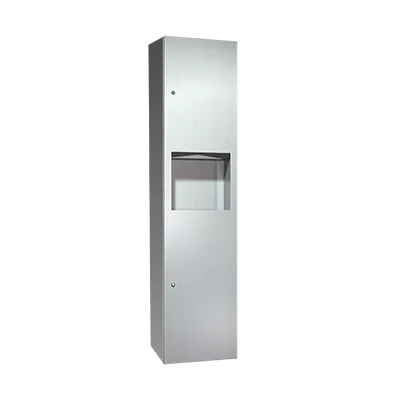 ASI 6467-9 Simplicity™ Paper Towel Dispenser & Waste Receptacle, Surface Mounted