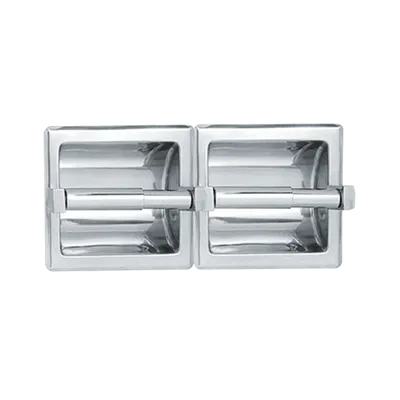 ASI 74022-SD Satin Stainless Steel Double Toilet Paper Dispenser