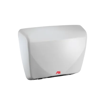 ASI 0185 Profile™ Steel Cover Hand Dryers, White