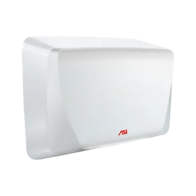 ASI 0199-2 Turbo-ADA Surface Mounted High Speed Hand Dryer (208-240V) White