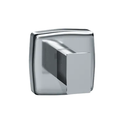 ASI 7340-S Robe Hook (Single), Surface Mounted, Satin Finish