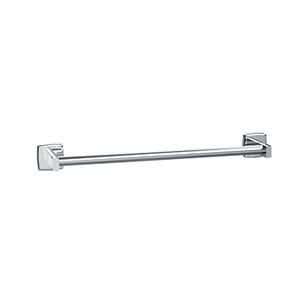 ASI 7355-18S 18" Surface Mounted Satin Finish Towel Bar