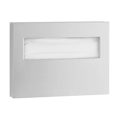 Bobrick B-221 Surface-Mounted Seat Cover Dispenser, Satin Finish