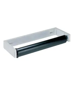 Bobrick B-253 Surface-Mounted Roll Towel Dispenser, Heavy-Duty Cast Aluminum, Satin Finish